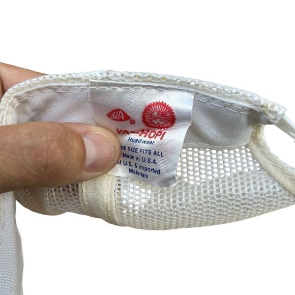 Vintage Winston Drag Racing Trucker Hat Red Snapback Mesh Back Cap - Picture 6 of 6